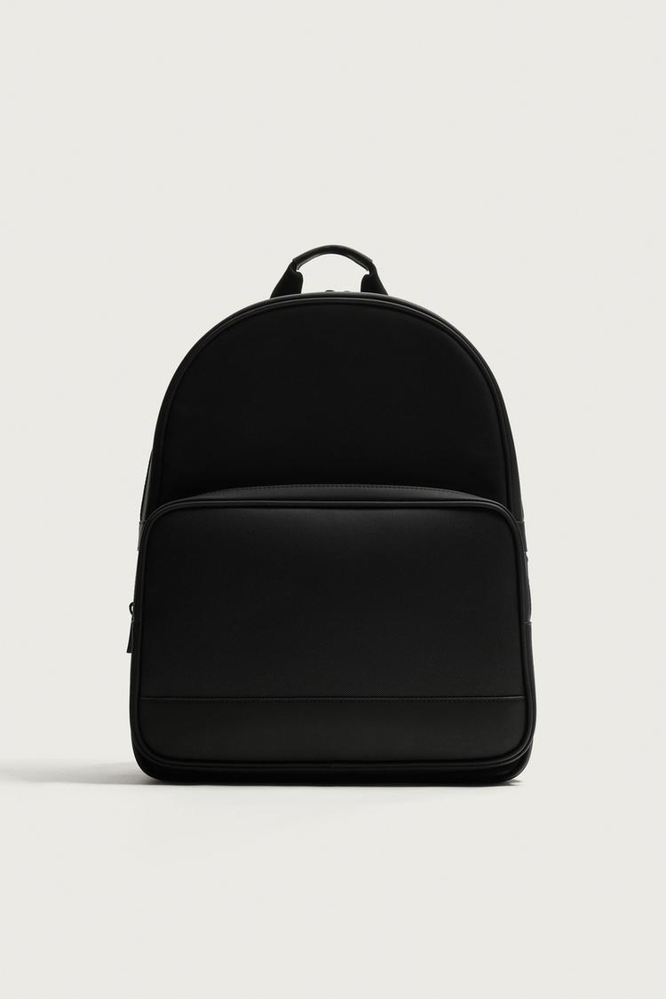 ZARA TEXTURED BACKPACK