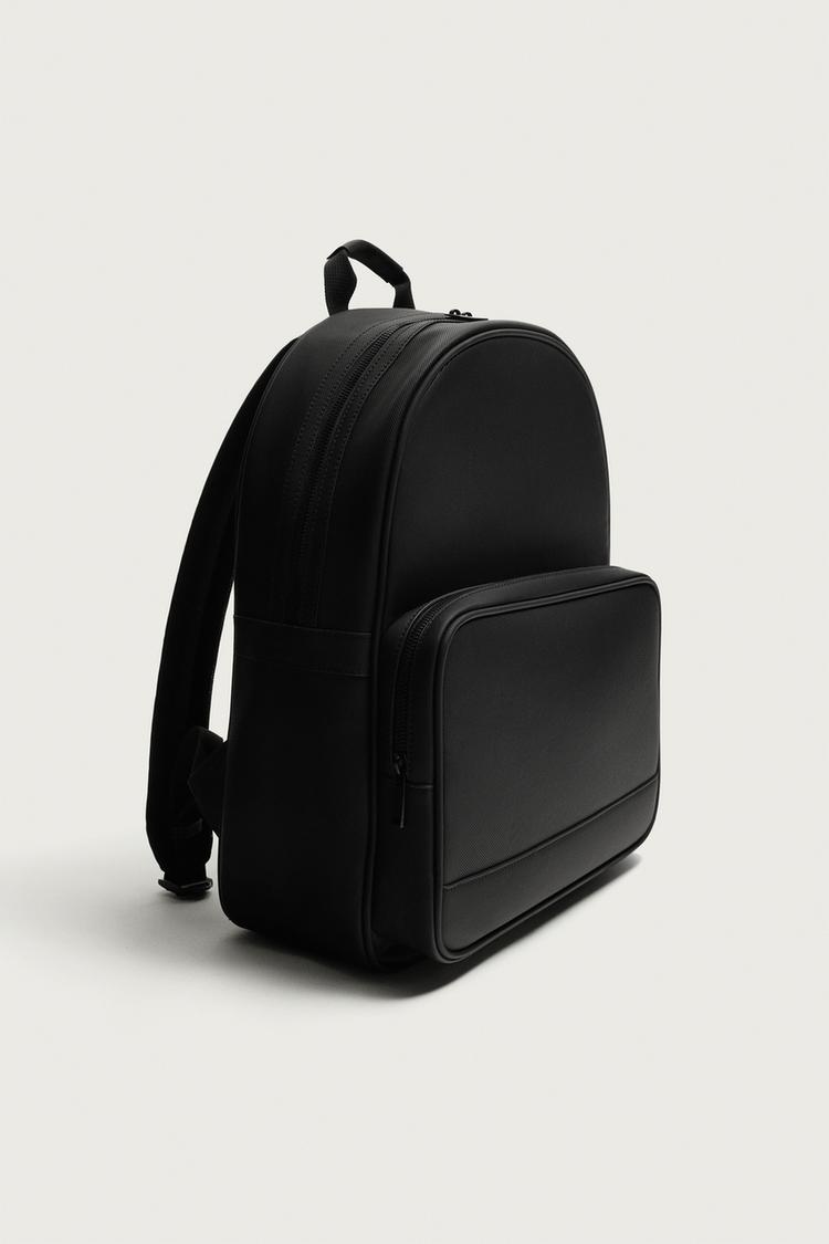 ZARA TEXTURED BACKPACK