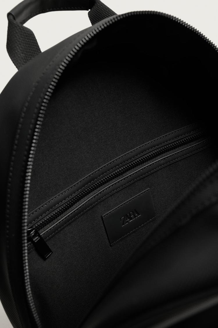 ZARA TEXTURED BACKPACK