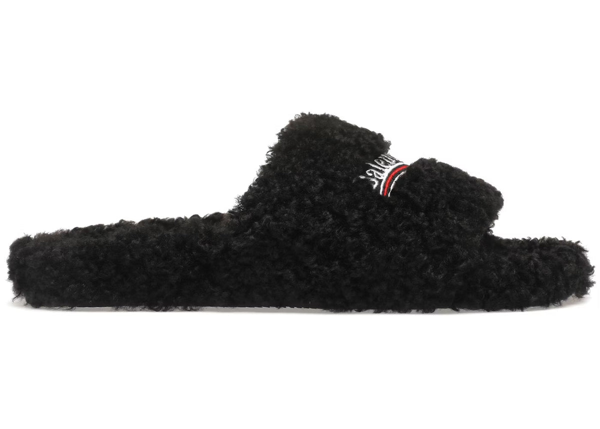 Balenciaga Furry Open Mule