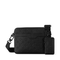 LOIUS VUITTON TRIO MESSANGER BAG MONOGRAM SHADOW BLACK