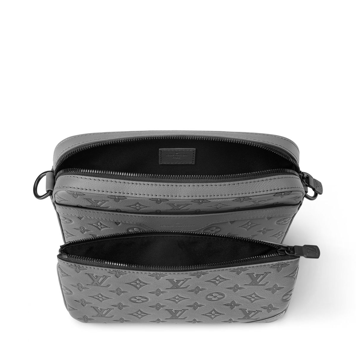 LOUIS VUITTON TRIO MESSANGER BAG MONOGRAM SHADOW LEATHER